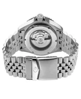 Gevril Men's Chambers Silver-Tone Stainless Steel Watch 43mm