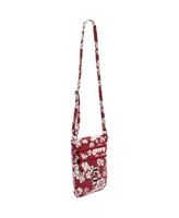 Women's Vera Bradley South Carolina Gamecocks Rain Garden Triple-Zip Hipster Crossbody Bag