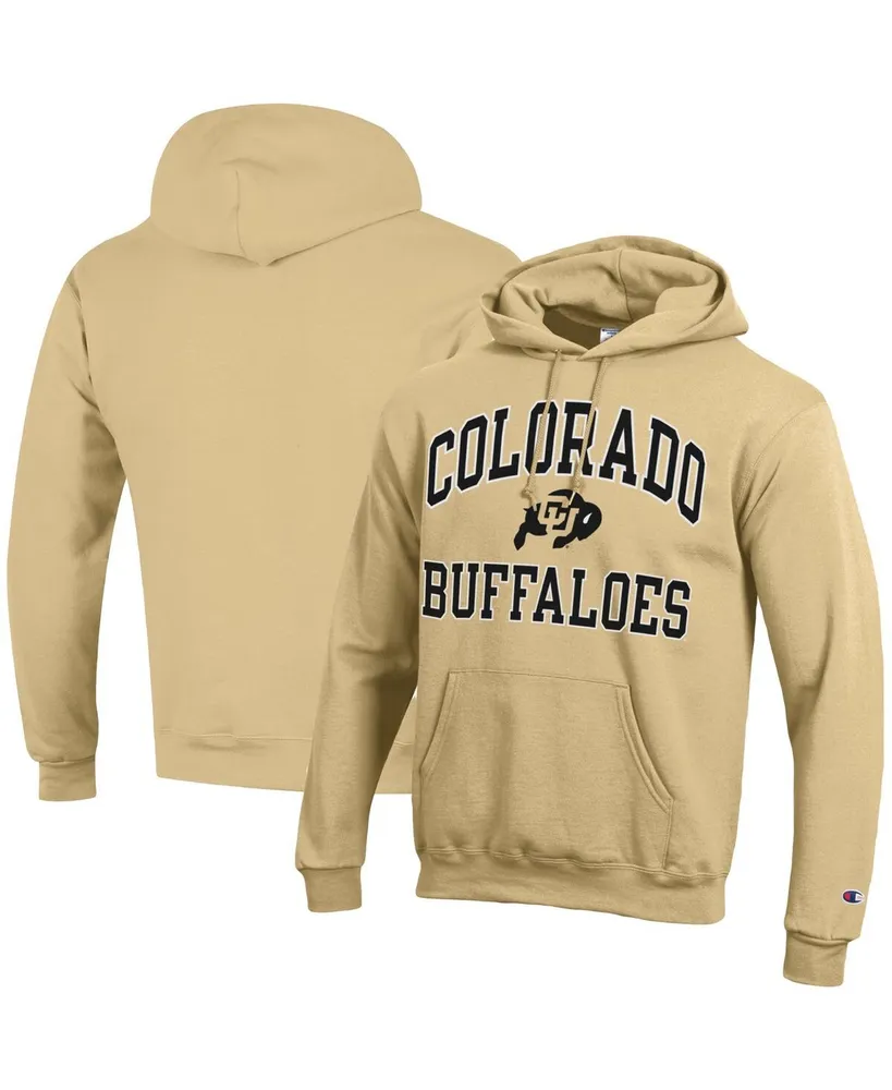 Men's Champion Gold Colorado Buffaloes High Motor Pullover Hoodie