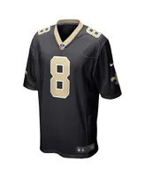 Men's Nike Archie Manning Black New Orleans Saints Retired Player Game Jersey