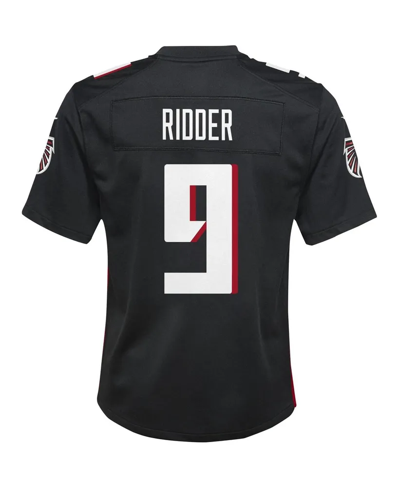 Big Boys Nike Desmond Ridder Black Atlanta Falcons Game Jersey