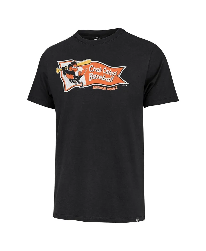Men's '47 Brand Black Baltimore Orioles Regional Franklin T-shirt