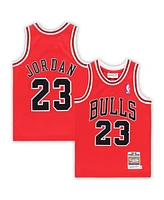 Preschool Boys and Girls Mitchell & Ness Michael Jordan Chicago Bulls 1997/98 Hardwood Classics Authentic Jersey