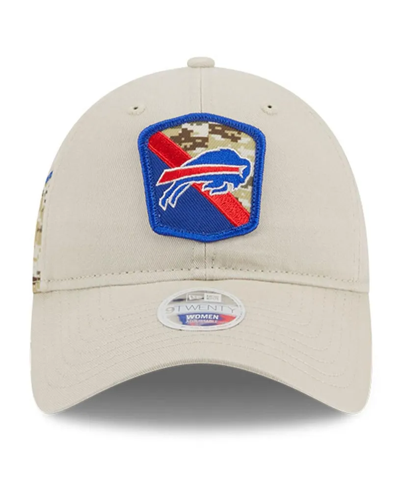 Women's New Era Stone Buffalo Bills 2023 Salute To Service 9TWENTY Adjustable Hat