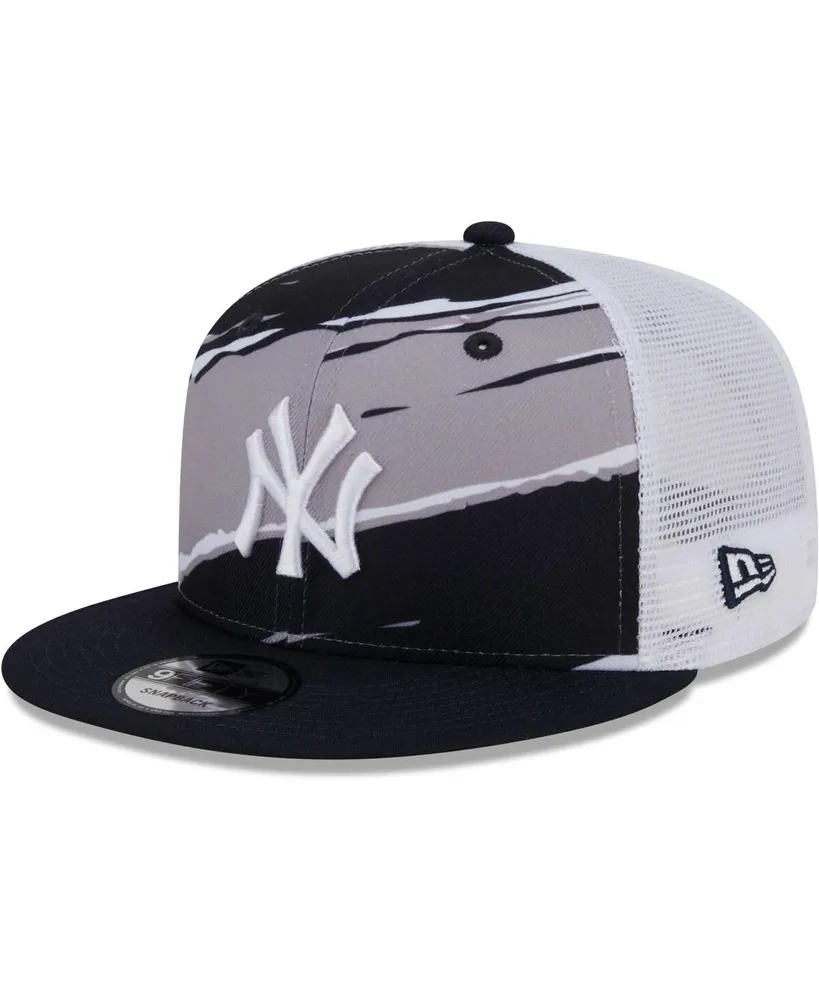 Men's New Era Navy New York Yankees Tear Trucker 9FIFTY Snapback Hat