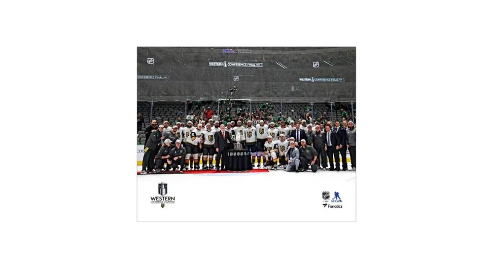 Vegas Golden Knights Unsigned 2023 Western Conference Champions Team Celebration 16" x 20" Photograph