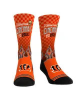 Men's and Women's Rock 'Em Socks Cincinnati Bengals Nfl x Guy Fieri's Flavortown Crew