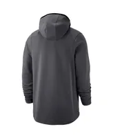 Men's Nike Anthracite Michigan State Spartans Tonal Showtime Full-Zip Hoodie