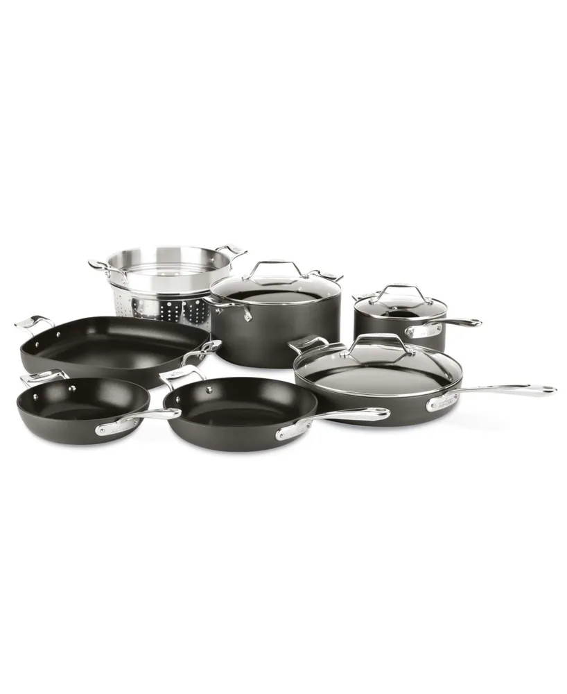 All-Clad Essentials Nonstick Large Fry Pan and Sauce Pan Set