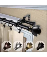 Alma 13/16" Double Curtain Rod 48-84"