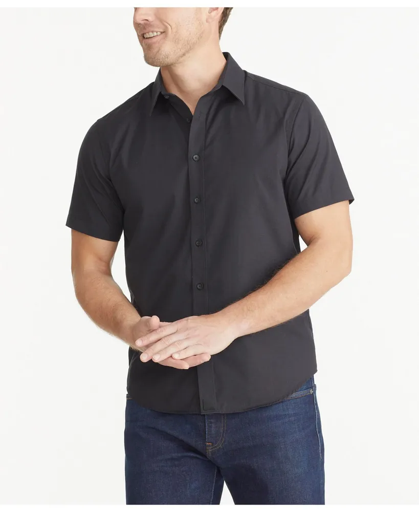 UNTUCKit Men's Classic Short-Sleeve Coufran Button Up Shirt