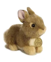 Aurora Small Baby Bunny Miyoni Tots Adorable Plush Toy Brown 7"