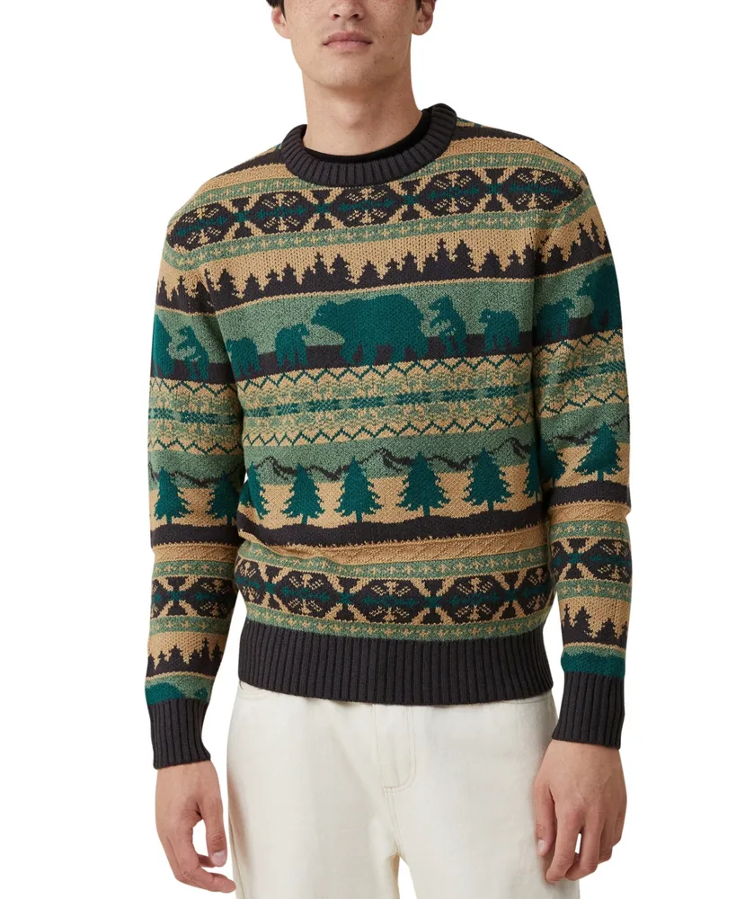 Cotton On Men's Holiday Knit Sweater