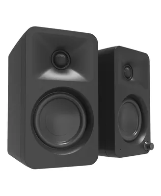 Kanto Ora Powered Reference Desktop Speakers with Bluetooth - Pair (Black)