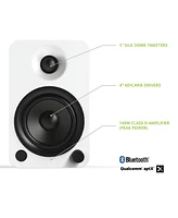 Kanto YU4 Powered Bookshelf Speakers with Built-In Bluetooth - Pair