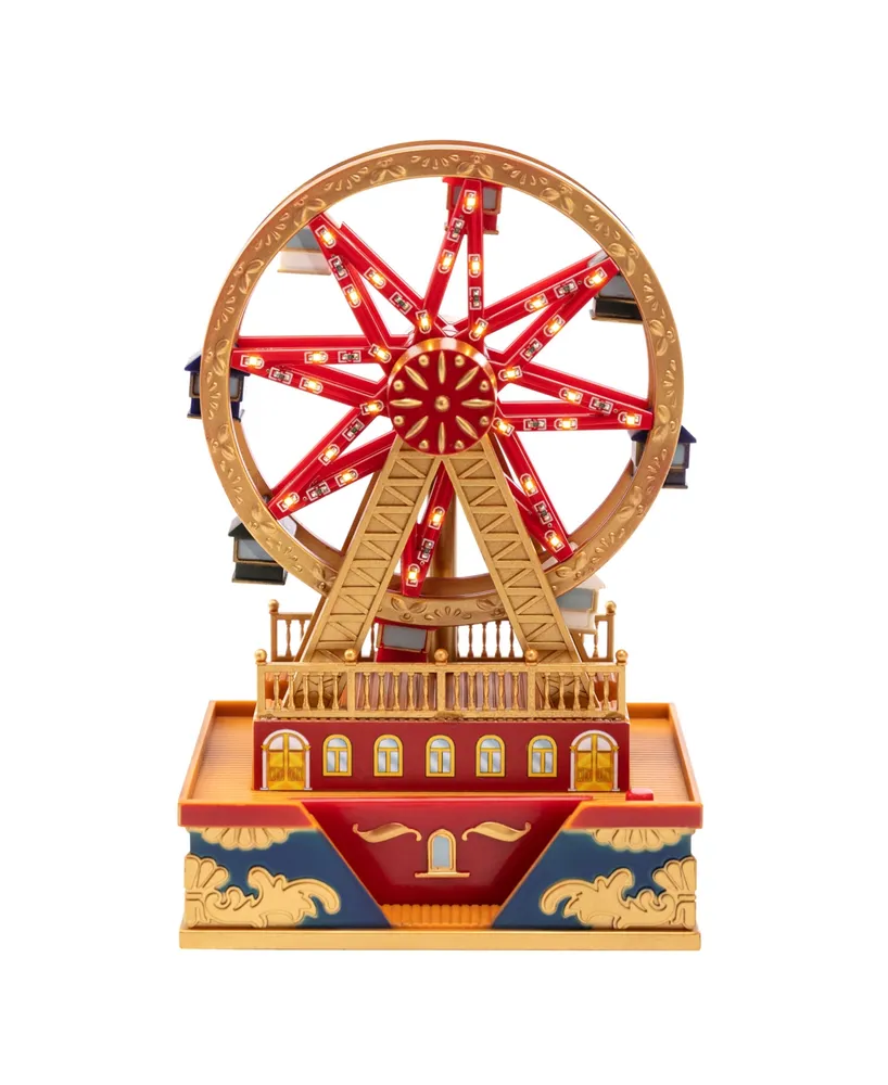 5.75" Animated Musical Ferris Wheel