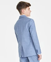Tommy Hilfiger Big Boys Modern-Fit Stretch Sharkskin Suit Jacket