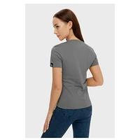 Bellemere Women's Grand V-Neck Cotton T-Shirt 160G