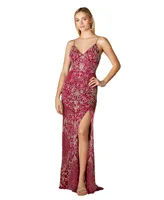 Women's Lara Beaded Tank Dress with Slit