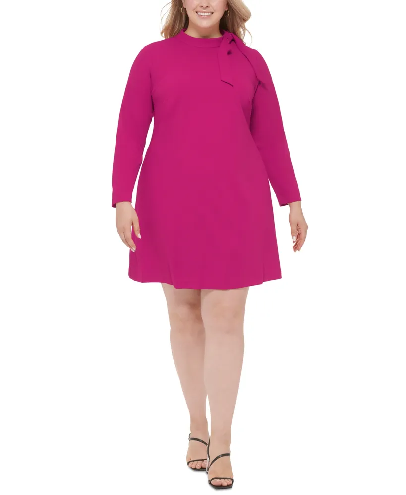 Calvin Klein Plus Size Sleeveless Sheath Dress - Macy's