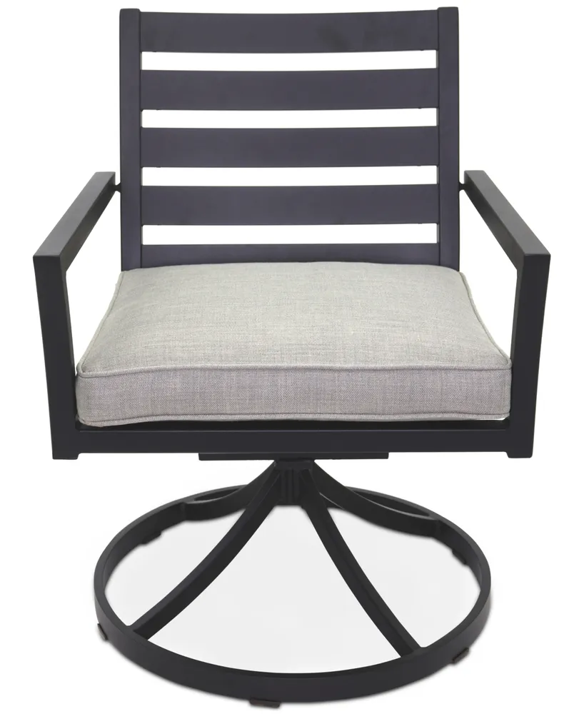 Astaire Outdoor Swivel Chair, Created for Macy's