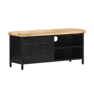 Tv Stand 35.4"x11.8"x16.1" Rough Mango Wood