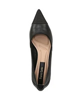 Franco Sarto Women's Darcy Pointed Toe Kitten Heel Pumps