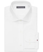 Tommy Hilfiger Men's Slim Fit Th Flex Essentials Wrinkle Resistant Stretch Dress Shirt