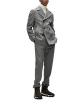 Boss by Hugo Boss Men's Double-Breasted Closure Slim-Fit Coat