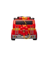 Freddo Fire Truck 24 Volt 2-Seater Ride-on with Led Lights, Water Shooter, Parental Control