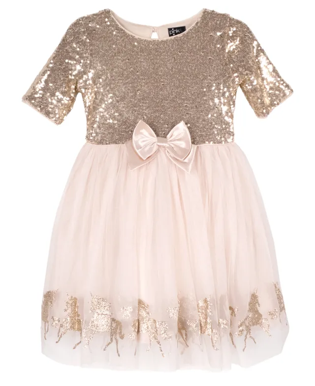 Home | Pink & Violet Toddler Girls Elbow Sleeve Sequin Dress at Plaza Las  Americas in San Juan, PR