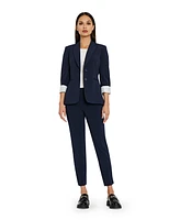 Tahari Asl Notched Two-Button Blazer