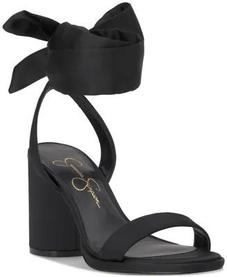 Jessica Simpson Women's Cadith Ankle-Tie Dress Sandals