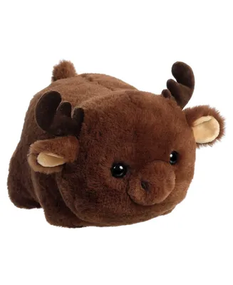 Aurora Medium Morty Moose Spudsters Adorable Plush Toy Brown 10"