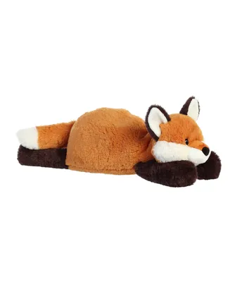 Aurora Large Fox Snoozles Laid-back Plush Toy Orange 18"