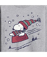 Airwaves Men's Peanuts Holidays Long Sleeve T-shirt