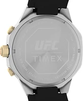 Timex Ufc Men's King Analog Black Silicone Watch, 45mm