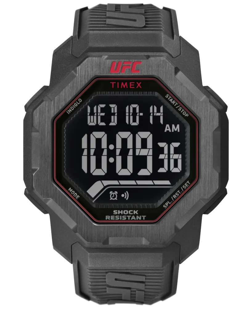 Timex Ufc Men's Knockout Digital Polyurethane Watch