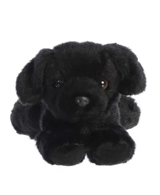 Aurora Small Blackie Mini Flopsie Adorable Plush Toy Black 8"
