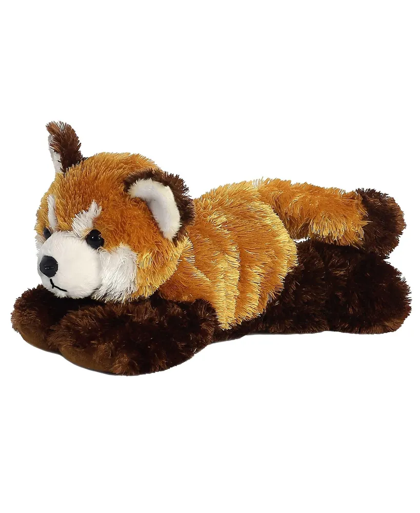 Aurora Small Red Panda Mini Flopsie Adorable Plush Toy Orange 8"