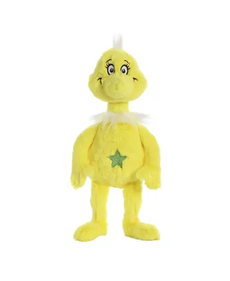 Aurora Medium Sneetch Dr. Seuss Whimsical Plush Toy Yellow 12"