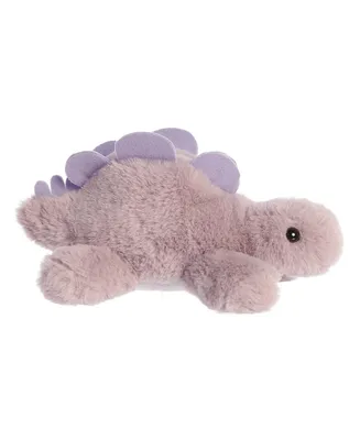 Aurora Small Stegosaurus Mini Flopsie Adorable Plush Toy Purple 8"