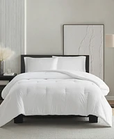 Madison Park Honeycomb Textured Oversized Down Alternative Comforter