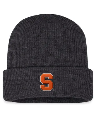Men's Top of the World Charcoal Syracuse Orange Sheer Cuffed Knit Hat