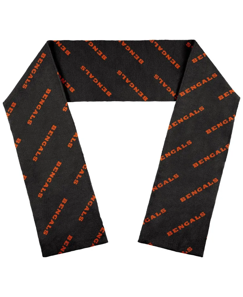 Women's Wear by Erin Andrews Cincinnati Bengals Team Wordmark Scarf