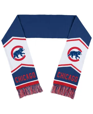 Women's Wear by Erin Andrews Chicago Cubs Jacquard Stripe Scarf