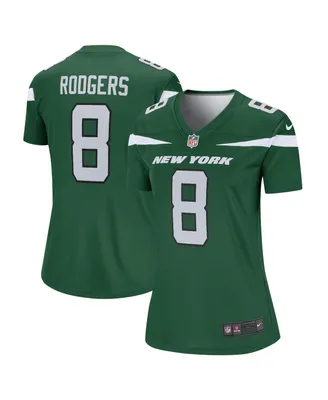 Women's Nike Aaron Rodgers Gotham Green New York Jets Legend Player Jersey