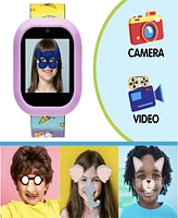 Playzoom V3 Girls Purple Silicone Smartwatch 42mm Gift Set