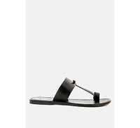 Womens Leona Thong Flat Sandals