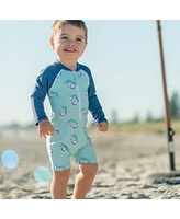 Baby Boys Float Your Boat Ls Sunsuit